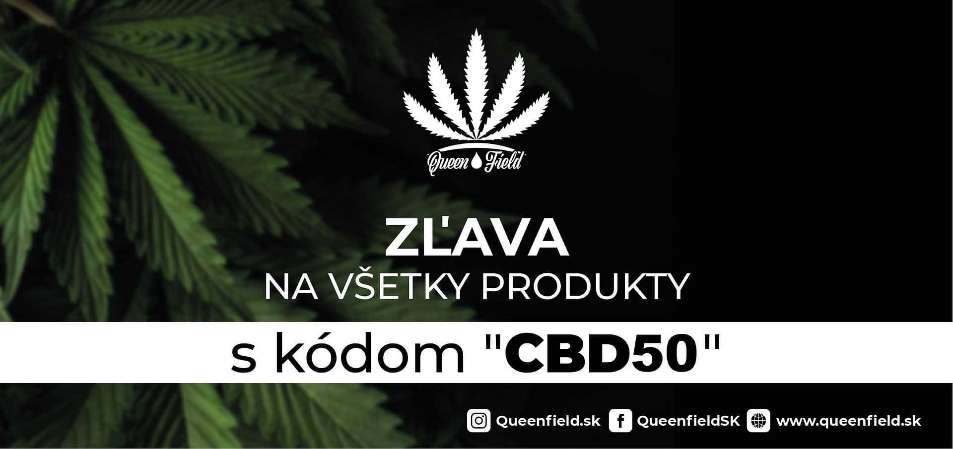 Queen CBD CBD CBG CBN QUEEN QUEENFIELD KONOPE hemp queenfield.sk kvapky olej cbdolej
